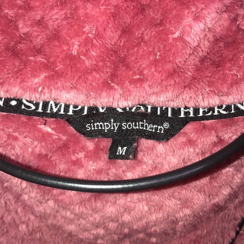 Simply southern pull over fuzzy sweatshirt Simply Southern Super Soft Pulloverโโ - Picture 5 of 7